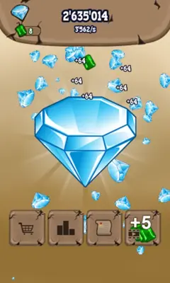 Diamond Clicker android App screenshot 0