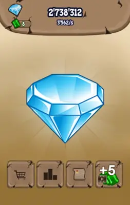 Diamond Clicker android App screenshot 1